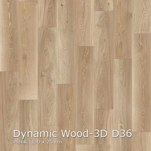 Interfloor Vinyl - 400 Dynamic Wood 3D - D36