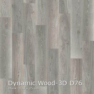 Interfloor Vinyl - 400 Dynamic Wood 3D - D76