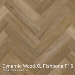 Interfloor Vinyl - 400 Dynamic Wood Fishbone - F15